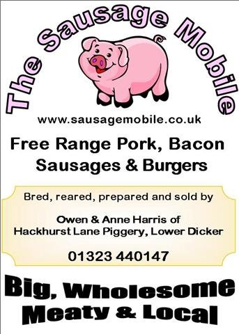 Free range pork, suasages and bacon