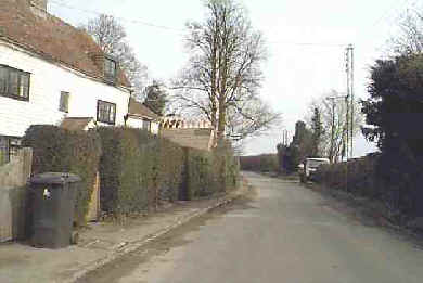 Church Street, village of Herstmonceux in Sussex, England