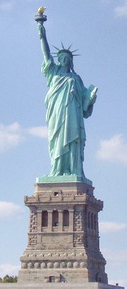 The Statue of Liberty was a centennial gift to the United States from France