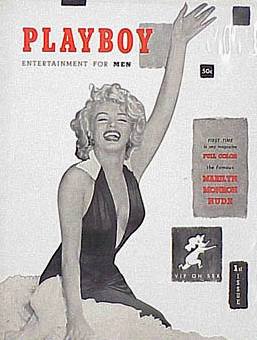 Playboy magazine first issue Marilyn Monroe cover