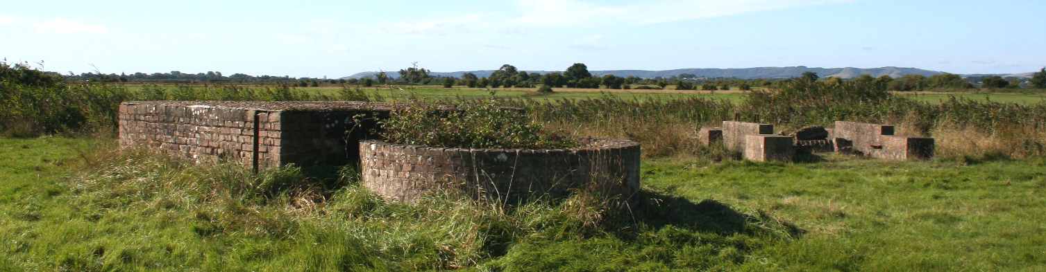 World War Two gun emplacements at Pevensey Levels