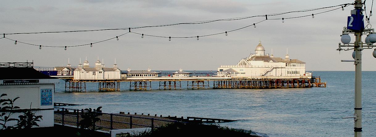 Eastbourne pier is a monument at risk as of September 2015