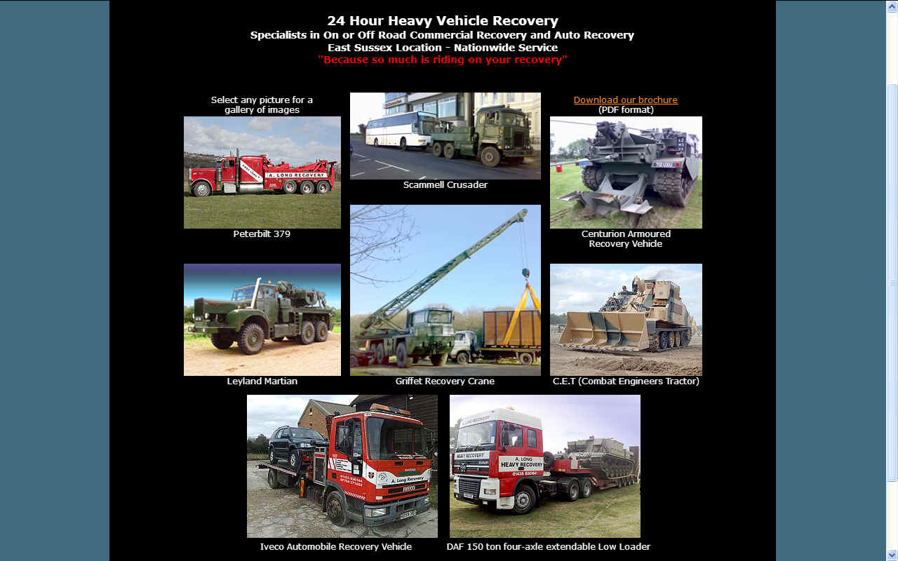 A Long heavy vehicle recovery services